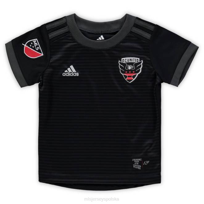 MLS Jerseys Dzieci DC Replika koszulki podstawowej United adidas 2019 - czarna NN6X1063 golf