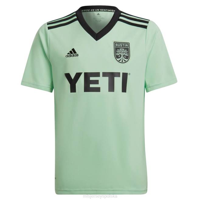 MLS Jerseys Dzieci austin fc emiliano rigoni adidas mint 2023 zestaw sentymento replika koszulki gracza NN6X1185 golf