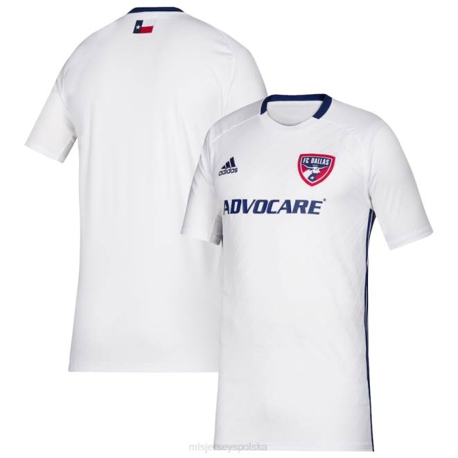 MLS Jerseys Dzieci Biała replika koszulki FC Dallas adidas 2020 NN6X925 golf