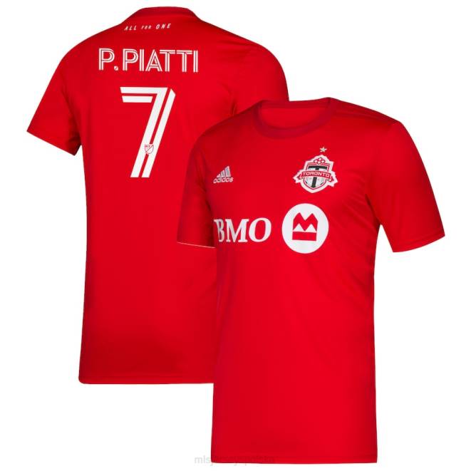 MLS Jerseys Dzieci Czerwona replika koszulki adidas FC Pablo Piatti 2020 z Toronto NN6X1273 golf