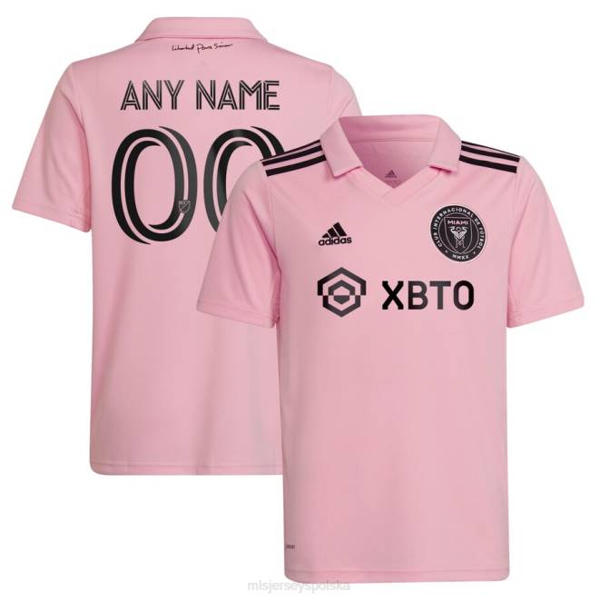 MLS Jerseys Dzieci replika niestandardowej koszulki inter miami cf adidas pink 2022 the heart beat kit NN6X673 golf