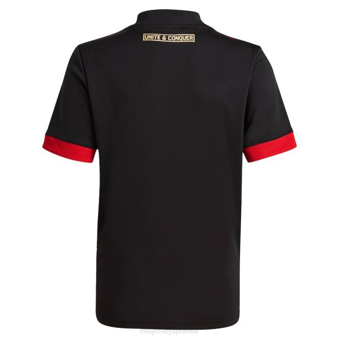 MLS Jerseys Dzieci Atlanta United FC adidas czarna 2021 replika koszulki blvck kit NN6X166 golf