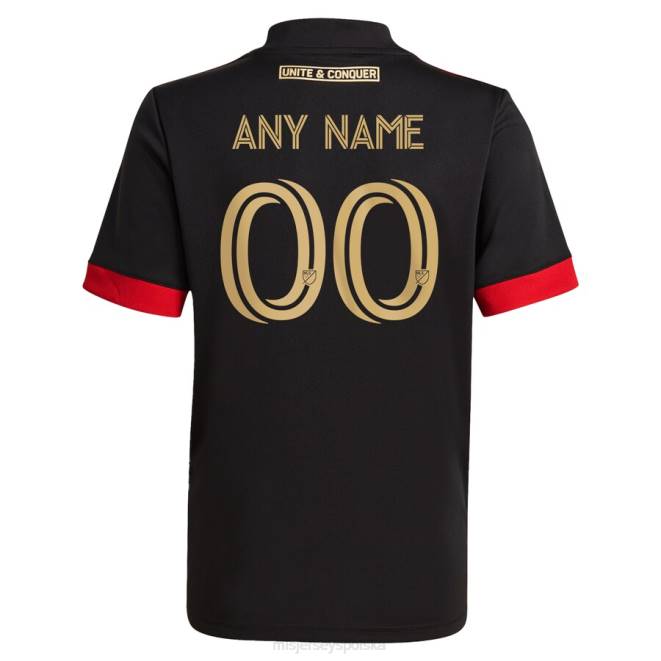 MLS Jerseys Dzieci Atlanta United FC adidas czarna 2021 replika niestandardowej koszulki blvck kit NN6X1274 golf