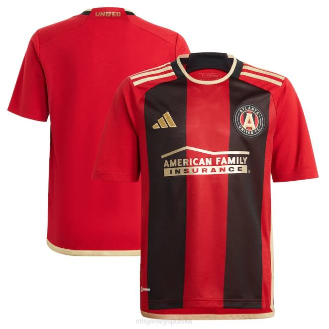 MLS Jerseys Dzieci Replika koszulki Atlanta United FC Adidas w kolorze czarnym 2023 z lat 17 NN6X78 golf