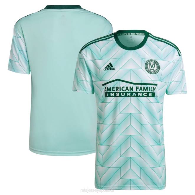 MLS Jerseys Dzieci Replika pustej koszulki Atlanta United FC adidas Mint 2022 The Forest Kit NN6X452 golf
