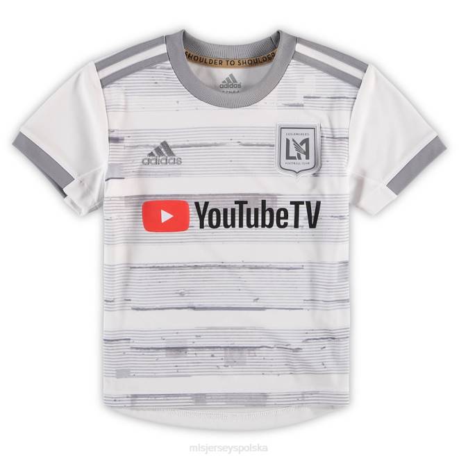 MLS Jerseys Dzieci Biała replika koszulki wyjazdowej Lafc adidas 2020 NN6X499 golf