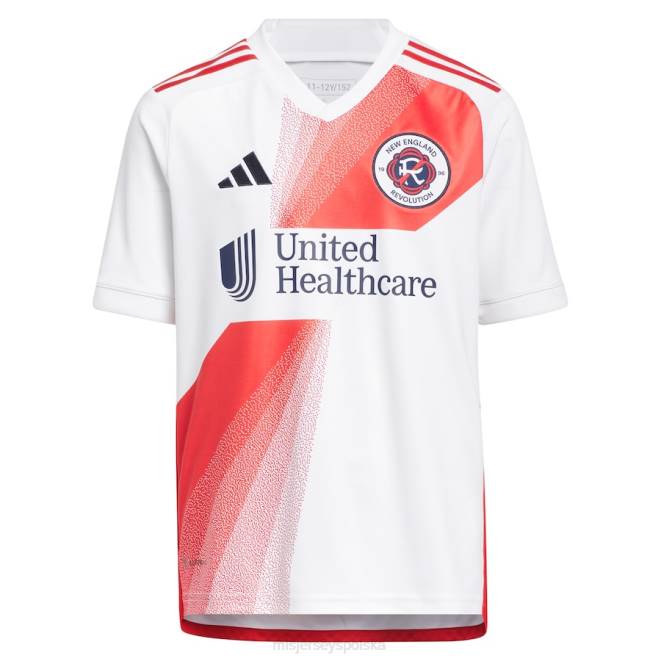 MLS Jerseys Dzieci Biała replika koszulki adidas 2023 defiance marki New England Revolution gustavo bou NN6X653 golf