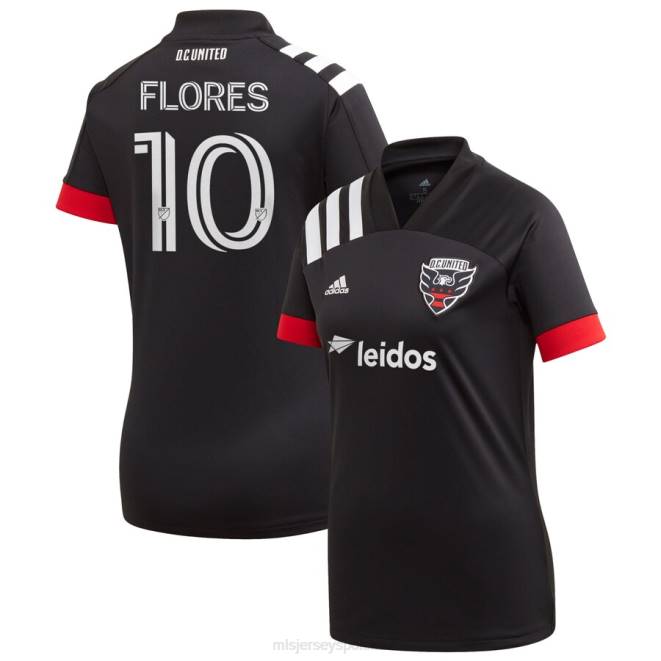 MLS Jerseys kobiety DC Czarna replika koszulki adidas United Edison Flores 2020 NN6X1505 golf