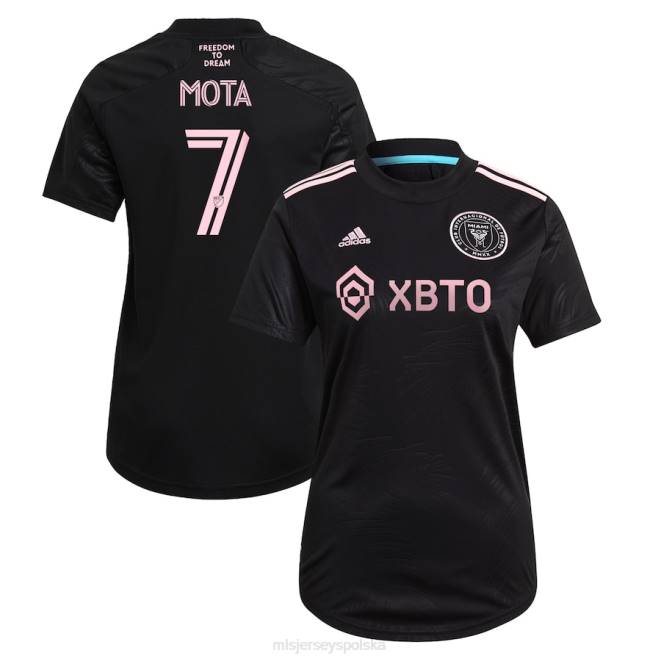 MLS Jerseys kobiety Replika koszulki zawodnika Inter Miami CF Jean Mota Adidas 2021 La Palma NN6X1502 golf