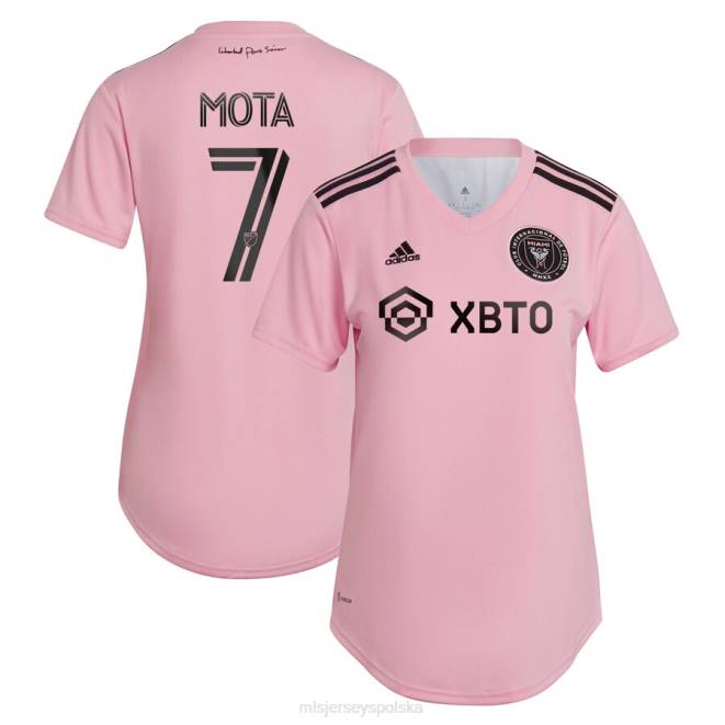 MLS Jerseys kobiety replika koszulki zawodnika inter miami cf jean mota adidas różowa 2022 the heart beat kit NN6X1508 golf