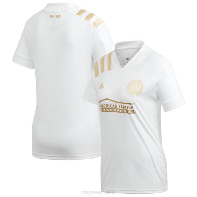 MLS Jerseys kobiety Replika białej koszulki adidas Kings Atlanta United FC 2020 NN6X1514 golf