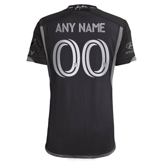 MLS Jerseys mężczyźni nashville sc adidas czarny 2023 męski w czarnym zestawie, autentyczna, niestandardowa koszulka NN6X88 golf