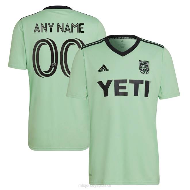 MLS Jerseys mężczyźni Replika niestandardowej koszulki Austin FC adidas Mint 2022 Sentimiento Kit NN6X729 golf