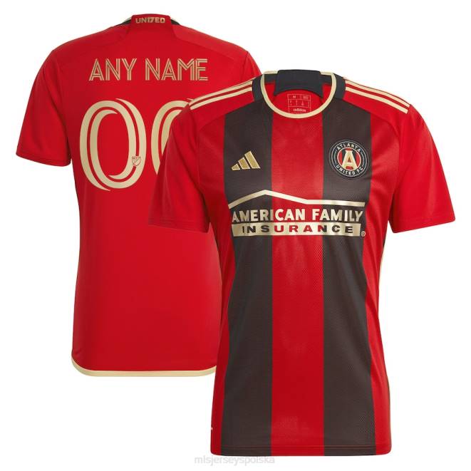 MLS Jerseys mężczyźni Atlanta United FC adidas czarna replika zestawu 17s 2023 na zamówienie NN6X144 golf