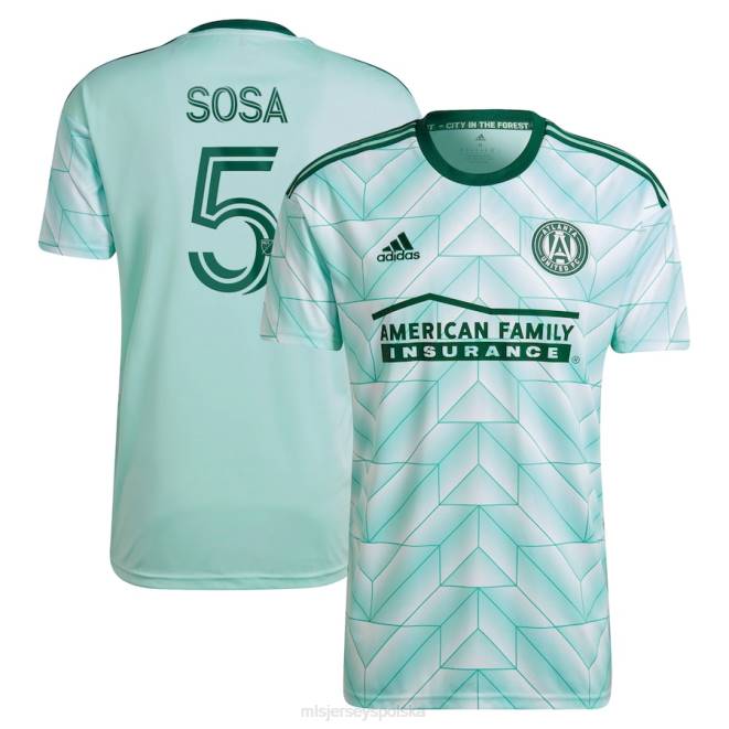 MLS Jerseys mężczyźni atlanta united FC Santiago Sosa adidas Mint 2022 zestaw The Forest replika koszulki gracza NN6X1047 golf