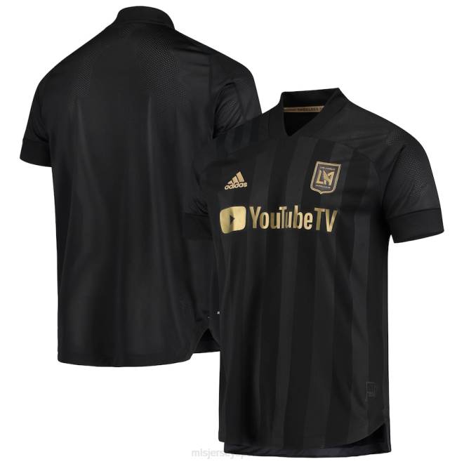 MLS Jerseys mężczyźni Czarna oryginalna koszulka lafc adidas 2020 NN6X891 golf