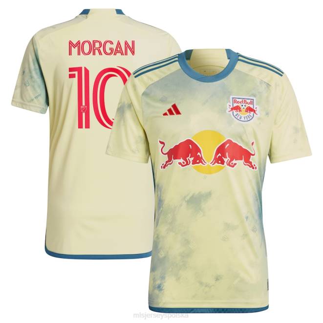 MLS Jerseys mężczyźni Replika koszulki New York Red Bulls Lewis Morgan adidas żółta 2023 daniel patrick kit NN6X921 golf