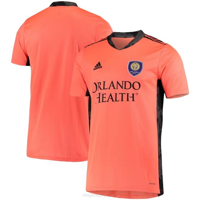MLS Jerseys mężczyźni Pomarańczowa replika koszulki bramkarskiej adidas Orlando City SC NN6X374 golf