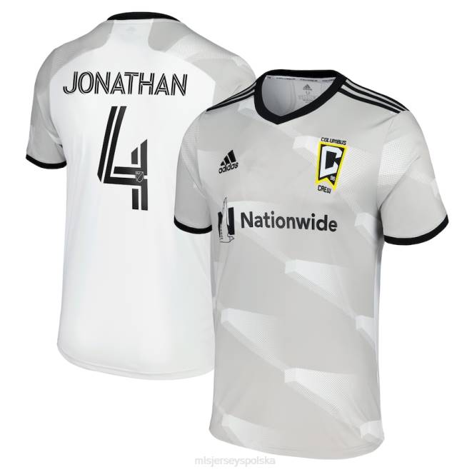 MLS Jerseys mężczyźni Replika koszulki gracza Columbus Crew Jonathan Mensah adidas 2022 w kolorze złotym NN6X1040 golf